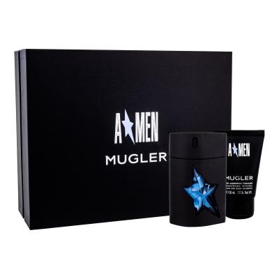 Mugler A*Men Rubber Zestaw Edt 50ml + 50ml Żel pod prysznic