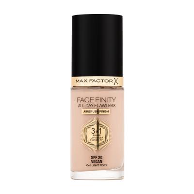 Max Factor Facefinity All Day Flawless SPF20 Podkład dla kobiet 30 ml Odcień C40 Light Ivory