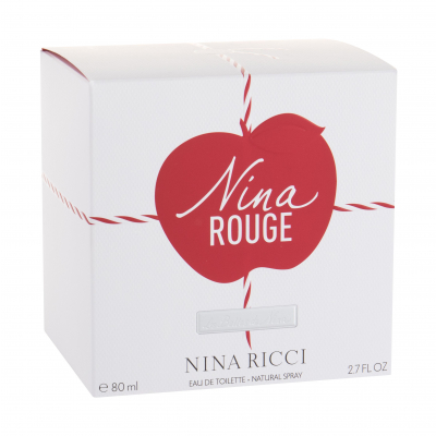 Nina Ricci Nina Rouge Woda toaletowa dla kobiet 80 ml
