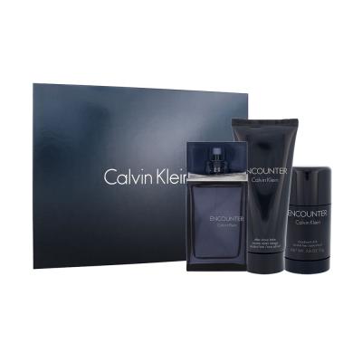 Calvin Klein Encounter Zestaw Edt 100ml + 100ml Balsam po goleniu + 75ml Deostick