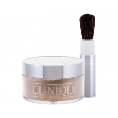 Clinique Blended Face Powder And Brush Puder dla kobiet 35 g Odcień 20 Invisible Blend