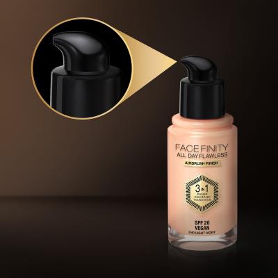 Max Factor Facefinity All Day Flawless SPF20 Podkład dla kobiet 30 ml Odcień N75 Golden