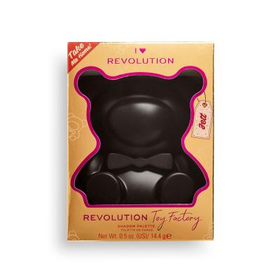 I Heart Revolution Teddy Bear Cienie do powiek dla kobiet 14,4 g Odcień Jett