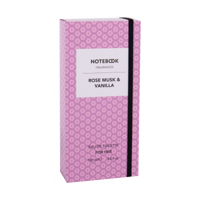 Notebook Fragrances Rose Musk &amp; Vanilla Woda toaletowa dla kobiet 100 ml