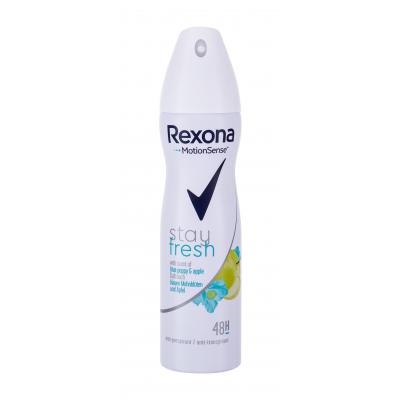 Rexona MotionSense Stay Fresh Blue Poppy & Apple Antyperspirant dla kobiet 150 ml