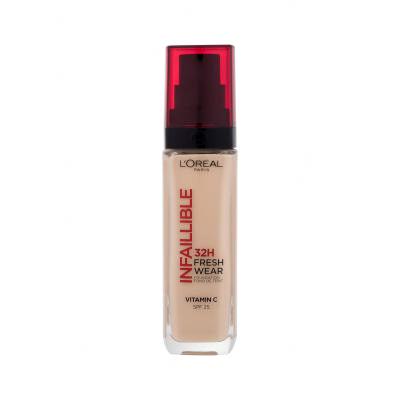 L&#039;Oréal Paris Infaillible 32H Fresh Wear SPF25 Podkład dla kobiet 30 ml Odcień 100