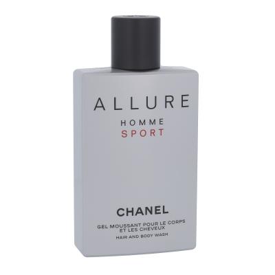 Chanel Allure Homme Sport Żel pod prysznic dla mężczyzn 200 ml Uszkodzone pudełko