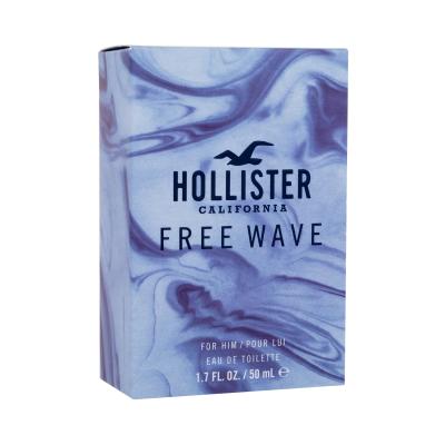 Hollister Free Wave Woda toaletowa dla mężczyzn 50 ml
