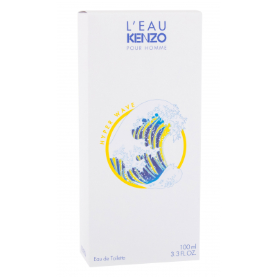 KENZO L´Eau Kenzo Pour Homme Hyper Wave Woda toaletowa dla mężczyzn 100 ml