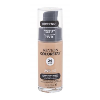 Revlon Colorstay Combination Oily Skin SPF15 Podkład dla kobiet 30 ml Odcień 295 Dune