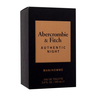 Abercrombie &amp; Fitch Authentic Night Woda toaletowa dla mężczyzn 100 ml