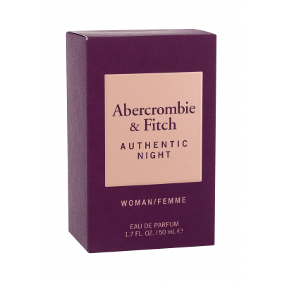 Abercrombie &amp; Fitch Authentic Night Woda perfumowana dla kobiet 50 ml