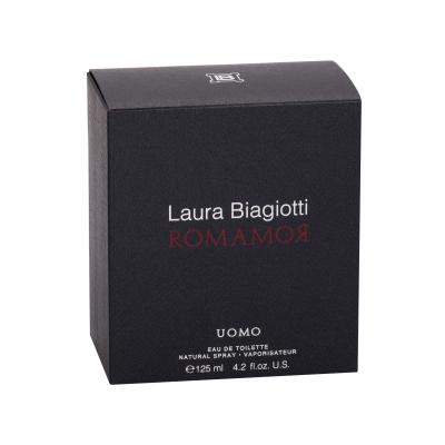 Laura Biagiotti Romamor Uomo Woda toaletowa dla mężczyzn 125 ml Uszkodzone pudełko