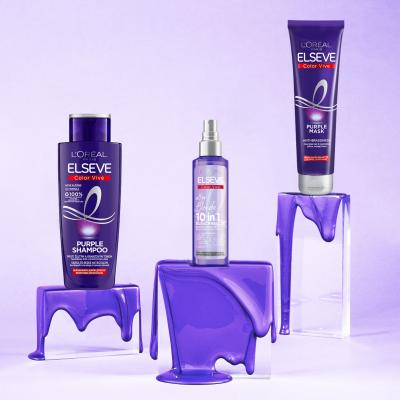 L&#039;Oréal Paris Elseve Color-Vive Purple Mask Maska do włosów dla kobiet 150 ml