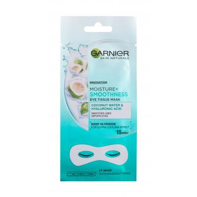 Garnier Skin Naturals Moisture+ Smoothness Maseczka na okolice oczu dla kobiet 1 szt