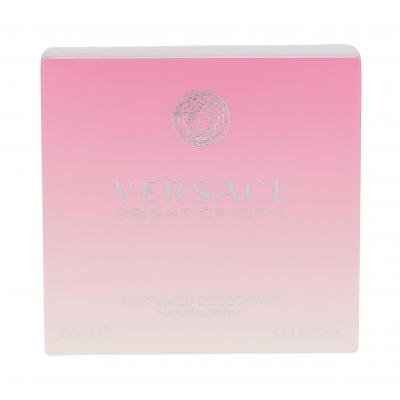 Versace Bright Crystal Dezodorant dla kobiet 50 ml Uszkodzone pudełko