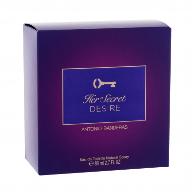Banderas Her Secret Desire Woda toaletowa dla kobiet 80 ml