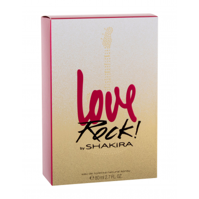 Shakira Love Rock! Woda toaletowa dla kobiet 80 ml