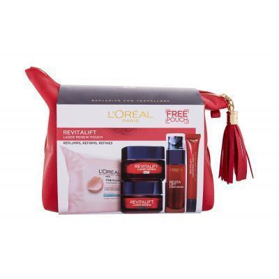 L'Oréal Paris Revitalift Laser Renew Zestaw Krem na dzień Revitalift Laser Renew 50 m + Krem na noc Revitalift Laser Renew 50 ml + Serum do twarzy Revitalift Laser Renew 30 ml + Krem pod oczy Revitalift Laser Renew Laser X3 15 ml + Chusteczki oczyszczające do twarzy Fine Flowers Skin Cleansing Wipes