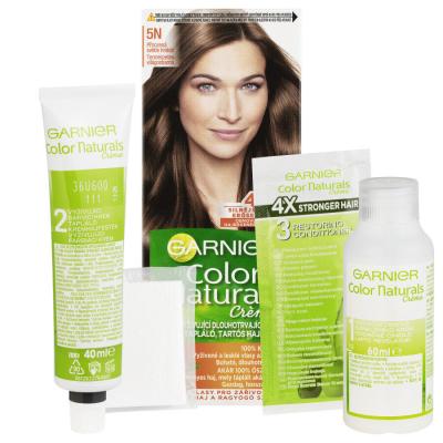 Garnier Color Naturals Créme Farba do włosów dla kobiet 40 ml Odcień 5N Nude Light Brown