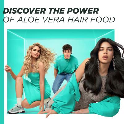 Garnier Fructis Hair Food Aloe Vera Hydrating Shampoo Szampon do włosów dla kobiet 350 ml