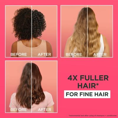 Garnier Fructis Hair Food Watermelon Plumping Shampoo Szampon do włosów dla kobiet 350 ml