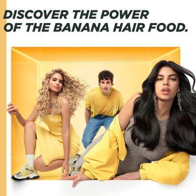 Garnier Fructis Hair Food Banana Nourishing Shampoo Szampon do włosów dla kobiet 350 ml