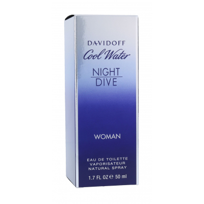 Davidoff Cool Water Night Dive Woman Woda toaletowa dla kobiet 50 ml