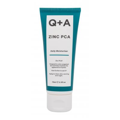 Q+A Zinc PCA Daily Moisturiser Krem do twarzy na dzień dla kobiet 75 ml