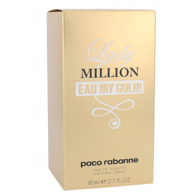 Paco Rabanne Lady Million Eau My Gold! Woda toaletowa dla kobiet 80 ml