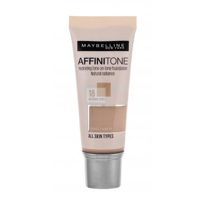 Maybelline Affinitone Podkład dla kobiet 30 ml Odcień 18 Natural Rose