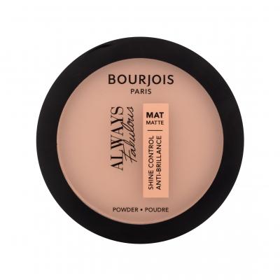 BOURJOIS Paris Always Fabulous Matte Powder Puder dla kobiet 10 g Odcień 108 Apricot Ivory