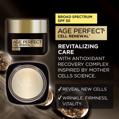 L&#039;Oréal Paris Age Perfect Cell Renew Day Cream SPF30 Krem do twarzy na dzień dla kobiet 50 ml