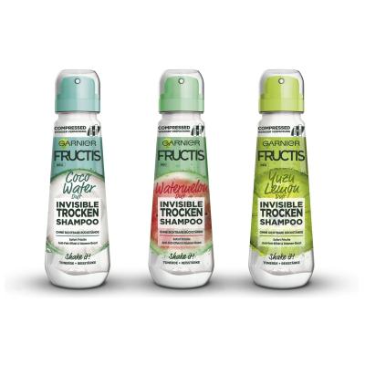 Garnier Fructis Coco Water Invisible Dry Shampoo Suchy szampon dla kobiet 100 ml