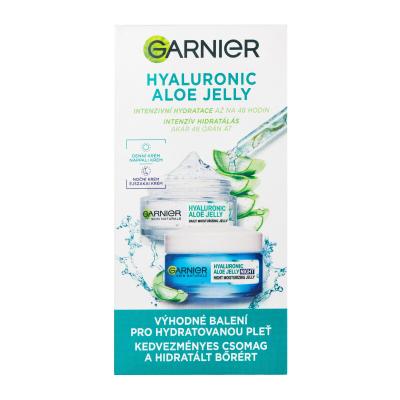Garnier Skin Naturals Hyaluronic Aloe Jelly Zestaw Krem do twarzy na dzień 50 ml + krem do twarzy na noc 50 ml