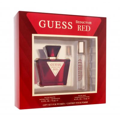 GUESS Seductive Red Zestaw EDT 75 ml + EDT 15 ml Uszkodzone pudełko