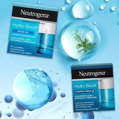Neutrogena Hydro Boost Zestaw Krem do twarzy na dzień 50 ml + krem do twarzy na noc 50 ml