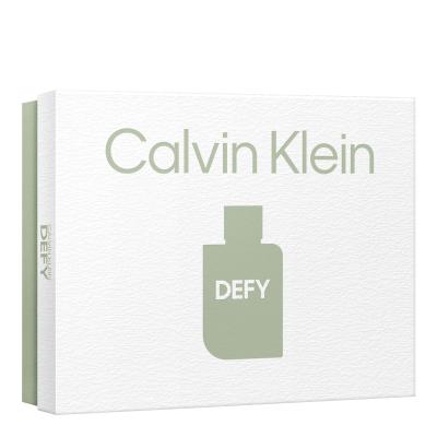 Calvin Klein Defy Zestaw Edt 100 ml  Edt 10 ml + Żel pod prysznic 100 ml