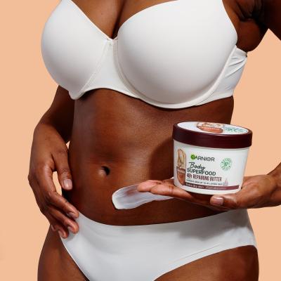 Garnier Body Superfood 48h Repairing Butter Cocoa + Ceramide Masło do ciała dla kobiet 380 ml