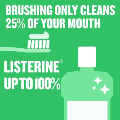 Listerine Smart Rinse Mild Mint Mouthwash Płyn do płukania ust dla dzieci 250 ml
