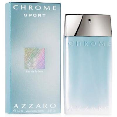 Azzaro Chrome Sport Woda toaletowa dla mężczyzn 50 ml Uszkodzone pudełko