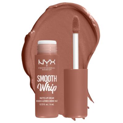 NYX Professional Makeup Smooth Whip Matte Lip Cream Pomadka dla kobiet 4 ml Odcień 01 Pancake Stacks