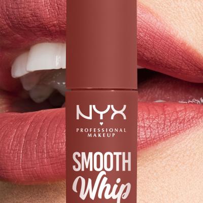 NYX Professional Makeup Smooth Whip Matte Lip Cream Pomadka dla kobiet 4 ml Odcień 03 Latte Foam