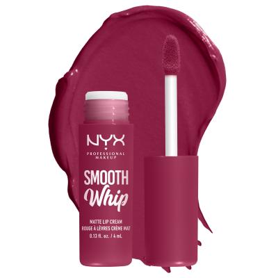 NYX Professional Makeup Smooth Whip Matte Lip Cream Pomadka dla kobiet 4 ml Odcień 08 Fuzzy Slippers