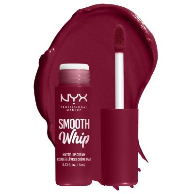 NYX Professional Makeup Smooth Whip Matte Lip Cream Pomadka dla kobiet 4 ml Odcień 15 Chocolate Mousse