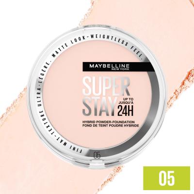 Maybelline Superstay 24H Hybrid Powder-Foundation Podkład dla kobiet 9 g Odcień 05