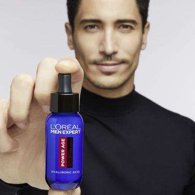 L&#039;Oréal Paris Men Expert Power Age Hyaluronic Multi-Action Serum Serum do twarzy dla mężczyzn 30 ml