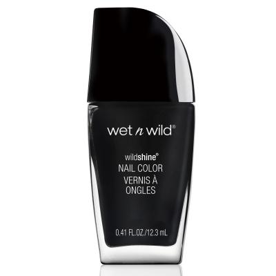 Wet n Wild Wildshine Lakier do paznokci dla kobiet 12,3 ml Odcień E485D Black Creme