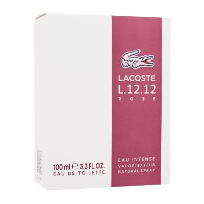 Lacoste L.12.12 Rose Eau Intense Woda toaletowa dla kobiet 100 ml