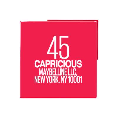 Maybelline SuperStay® Vinyl Ink Liquid Pomadka dla kobiet 4,2 ml Odcień 45 Capricious